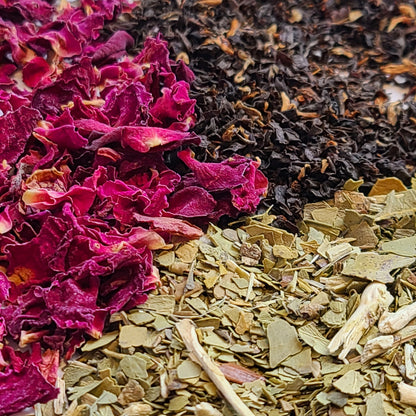 Yerba Maté, Assam Black Tea, Rose